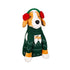 Christmas Dog Shaped Pillow 15.5"