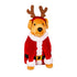 Christmas Dog Shaped Pillow 15.5"