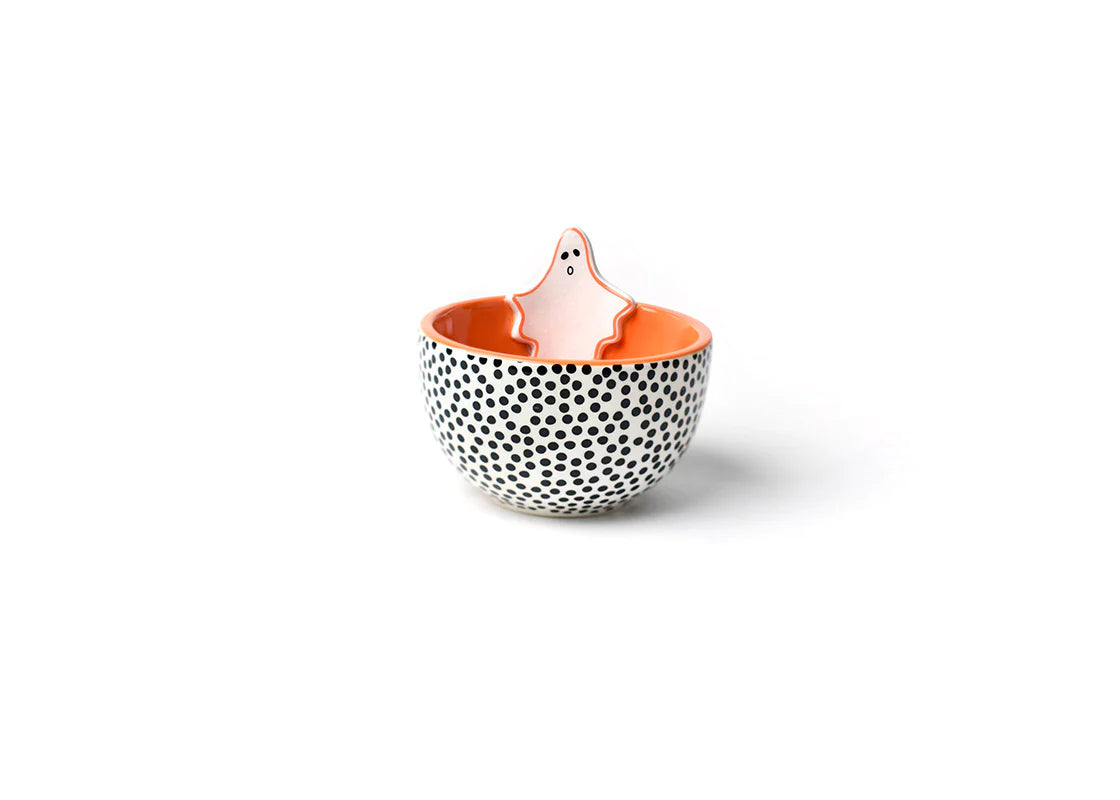 Happy Everything Ghost Embellishment Bowl - A. Dodson's