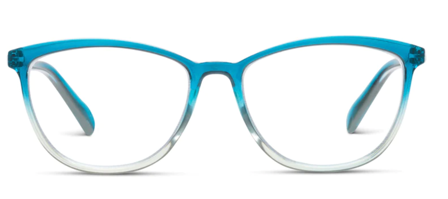 PEEPERS WREN BLUE LIGHT READERS - TEAL/AQUA - A. Dodson's