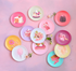 Patisserie Plate, 12 Asst, Melamine, 8.75"