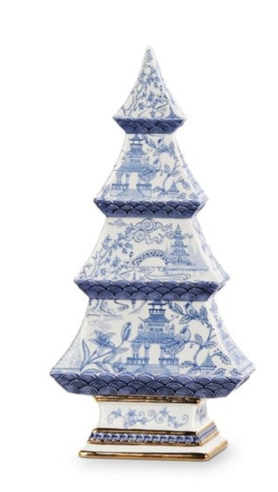 Blue Chinoiserie Trees