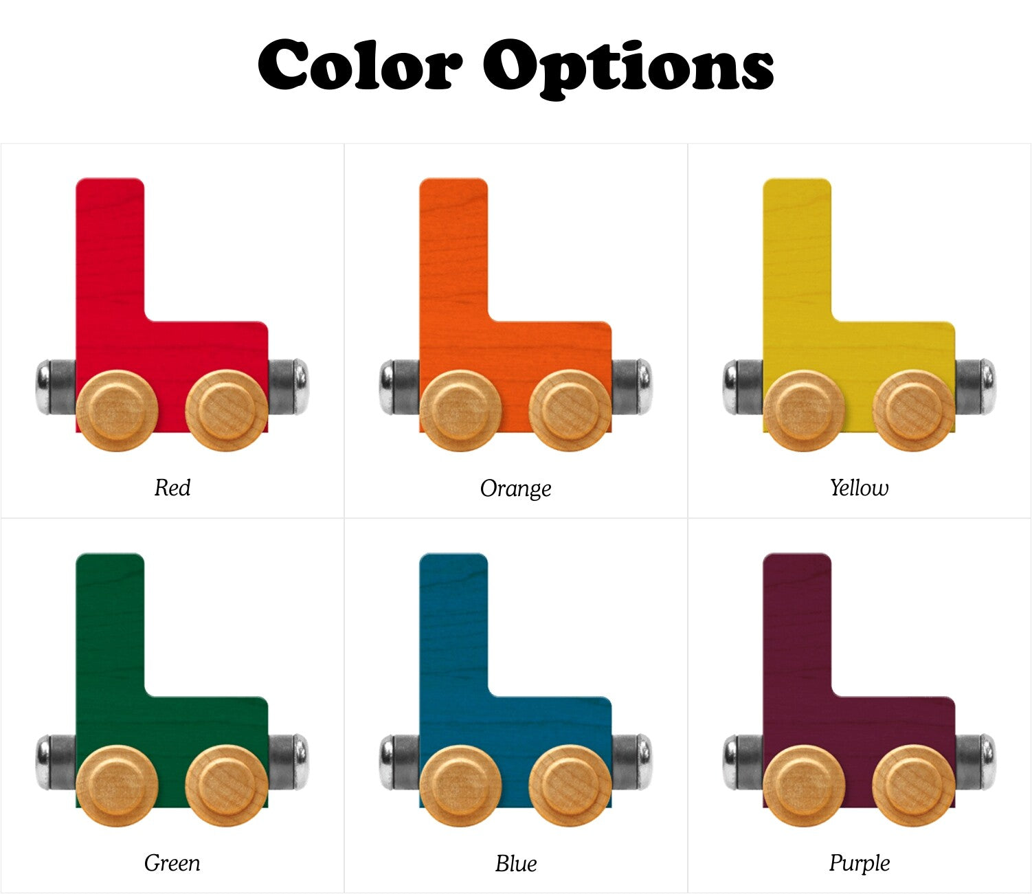 NameTrains Bright Letter L - Asst - A. Dodson's