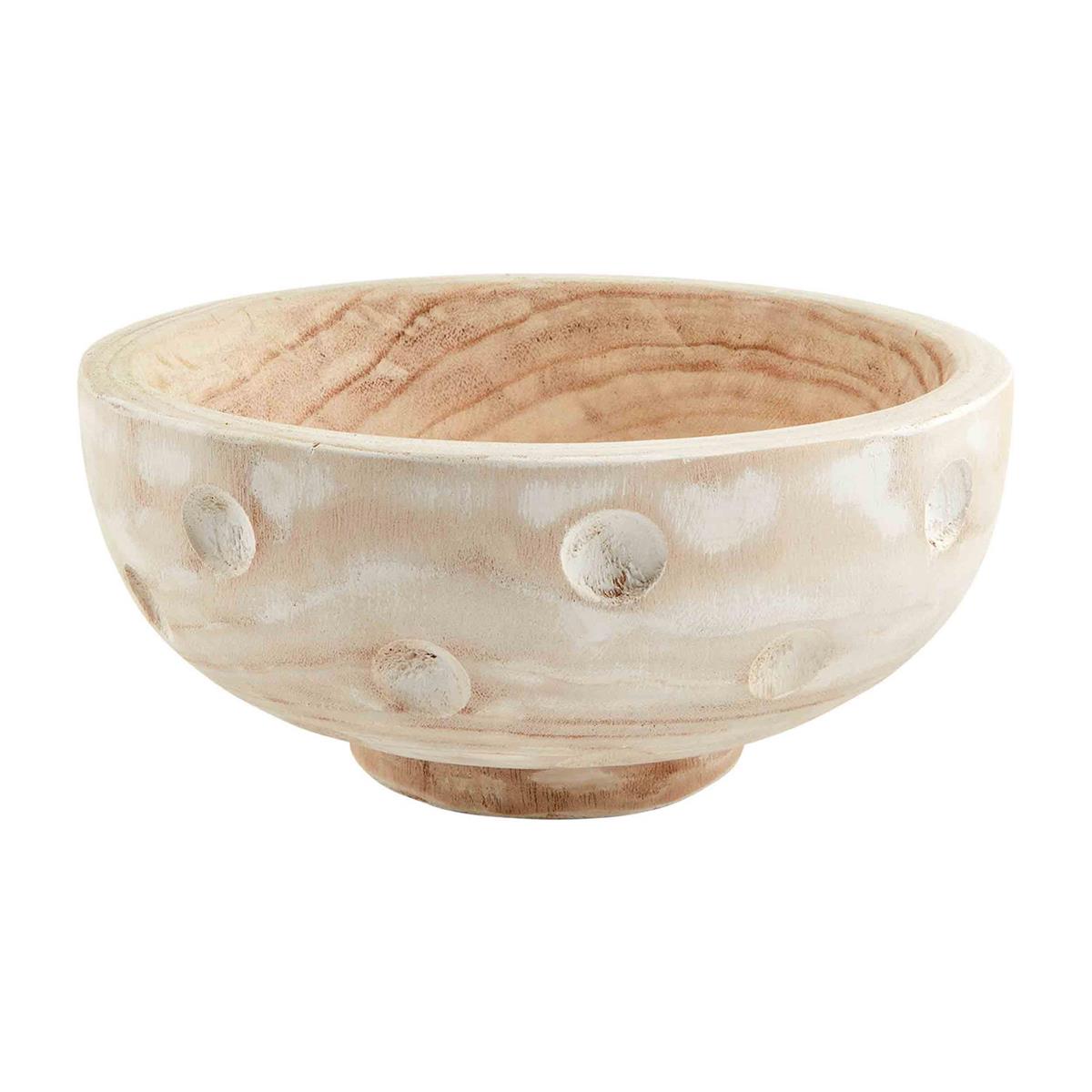 Carved Dot Bowl BY MUD PIE - A. Dodson's