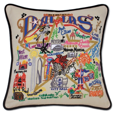 DALLAS PILLOW BY CATSTUDIO - A. Dodson's