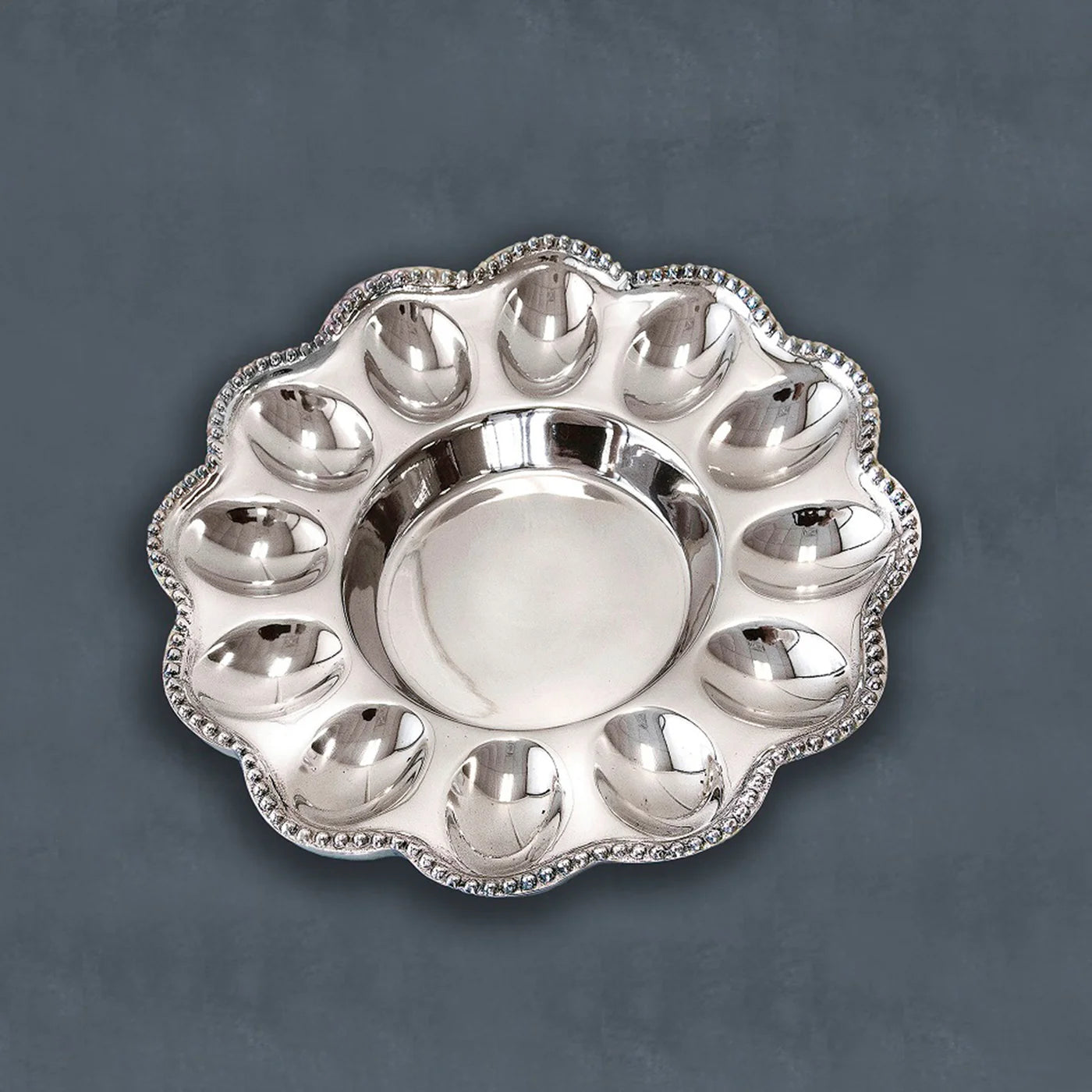 BEATRIZ BALL PEARL DEVILED EGG PLATTER - A. Dodson's