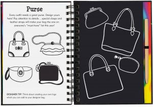 SCRATCH & SKETCH FASHION SHOW TRACE ALONG - A. Dodson's