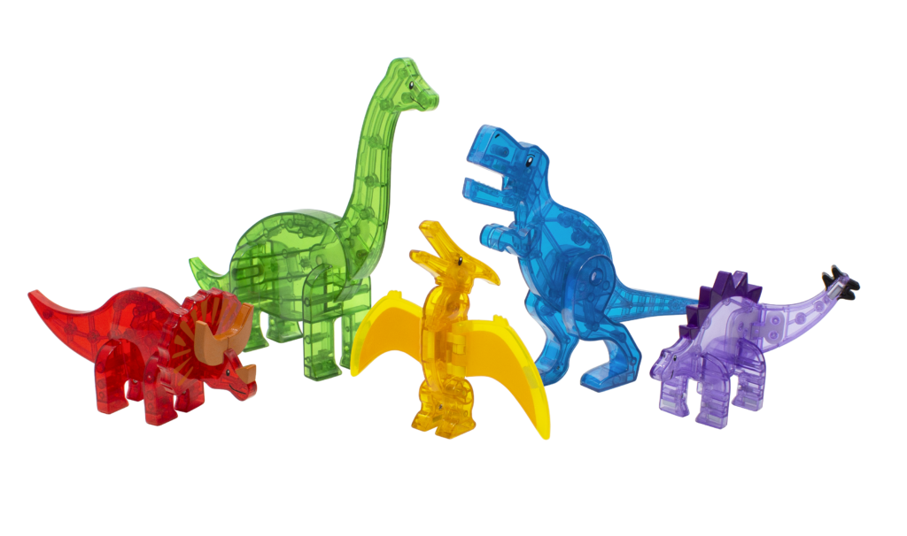 MAGNA-TILES Dinos 5-Piece Set - A. Dodson's