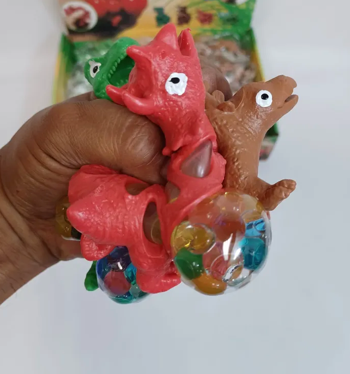 DINOSAUR MESH BALL - 3 COLORS - A. Dodson's