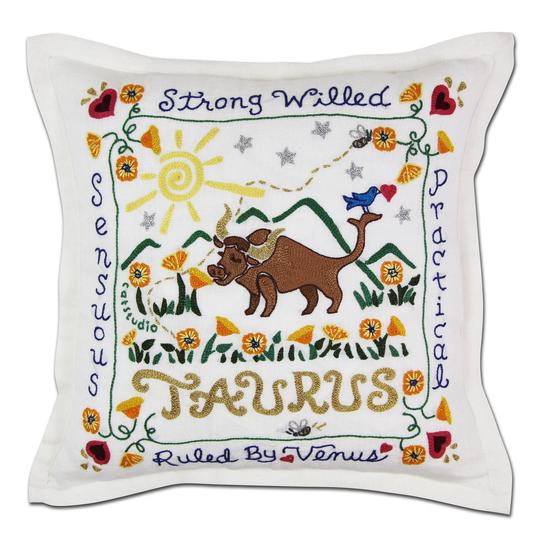 TAURUS PILLOW BY CATSTUDIO - A. Dodson's