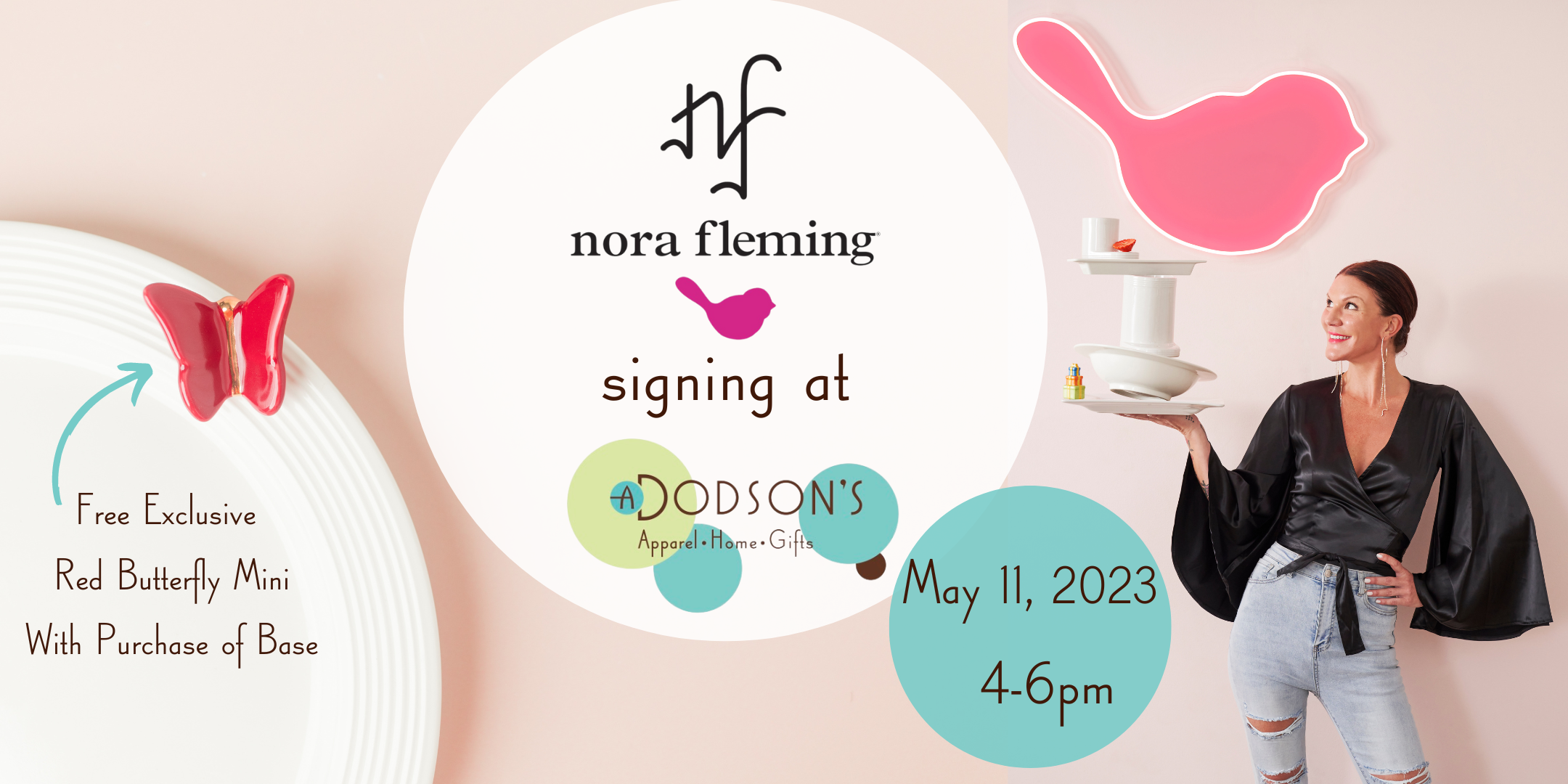 Nora Fleming Signing - A. Dodson's