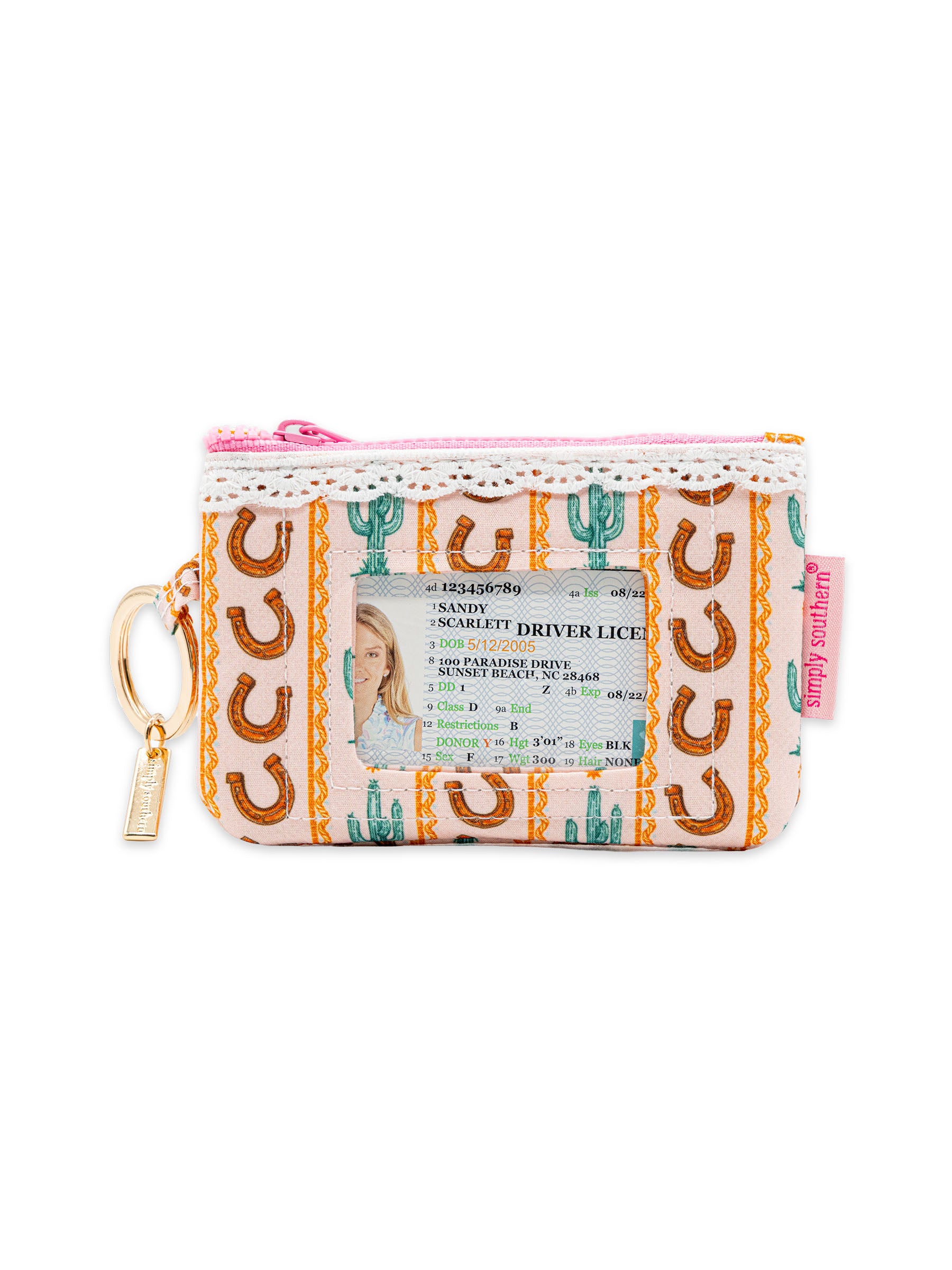 Simply Southern Lace ID Wallet - Horseshoe by Simply Southern