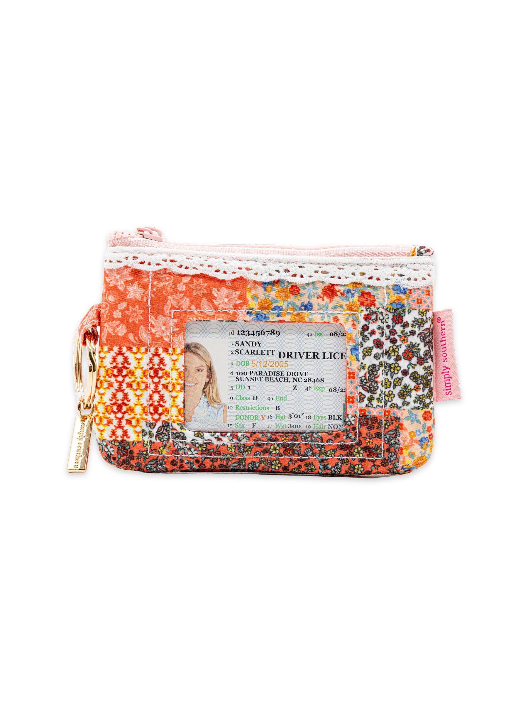 Simply Southern Lace ID Wallet - Traditional Floral by Simply Southern