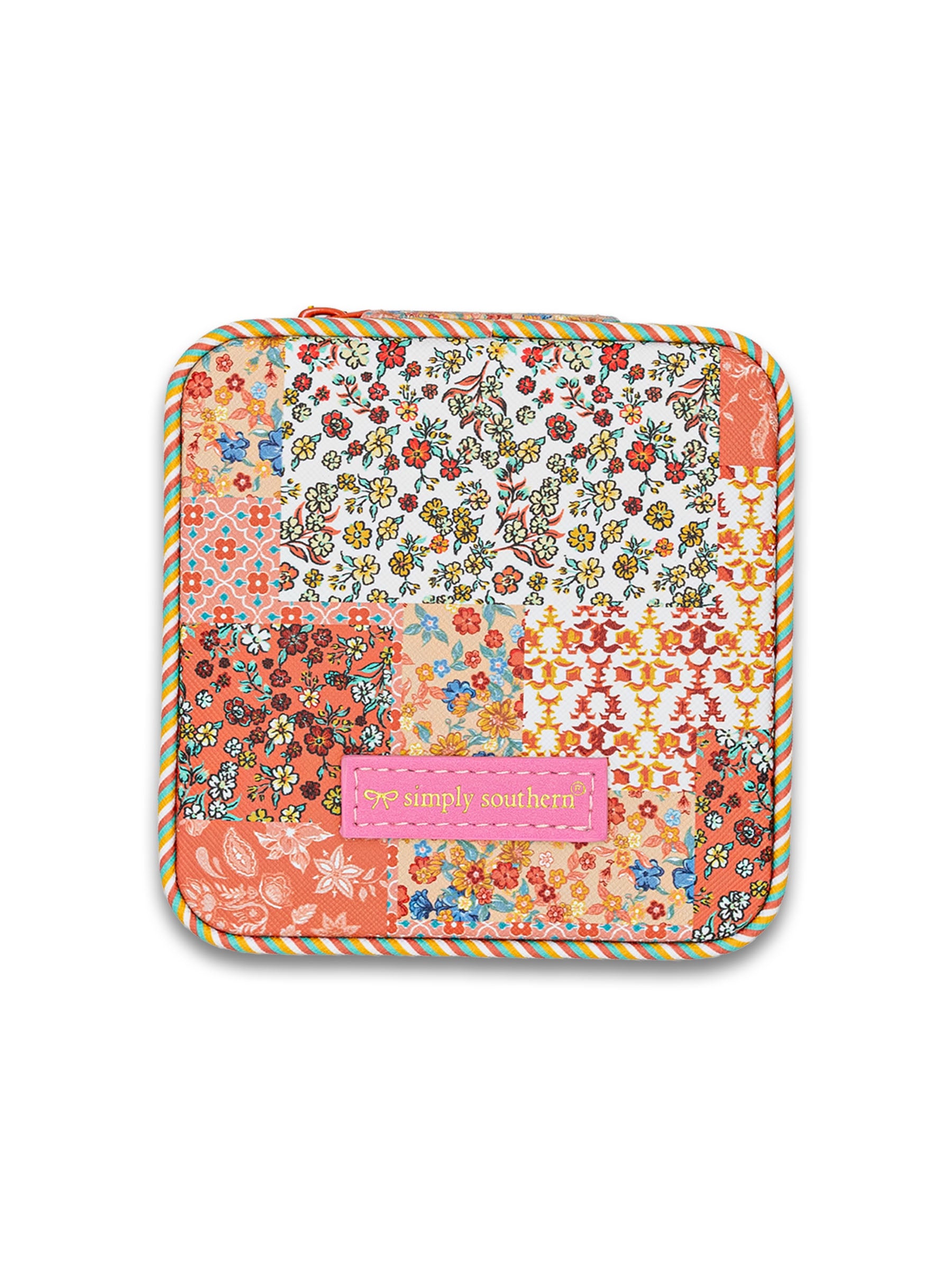 Simply Southern Quilted Jewelry Case - Quilted Floral by Simply Southern