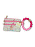 Simply Southern Beaded Bangle Wallet - Quilted Bow by Simply Southern