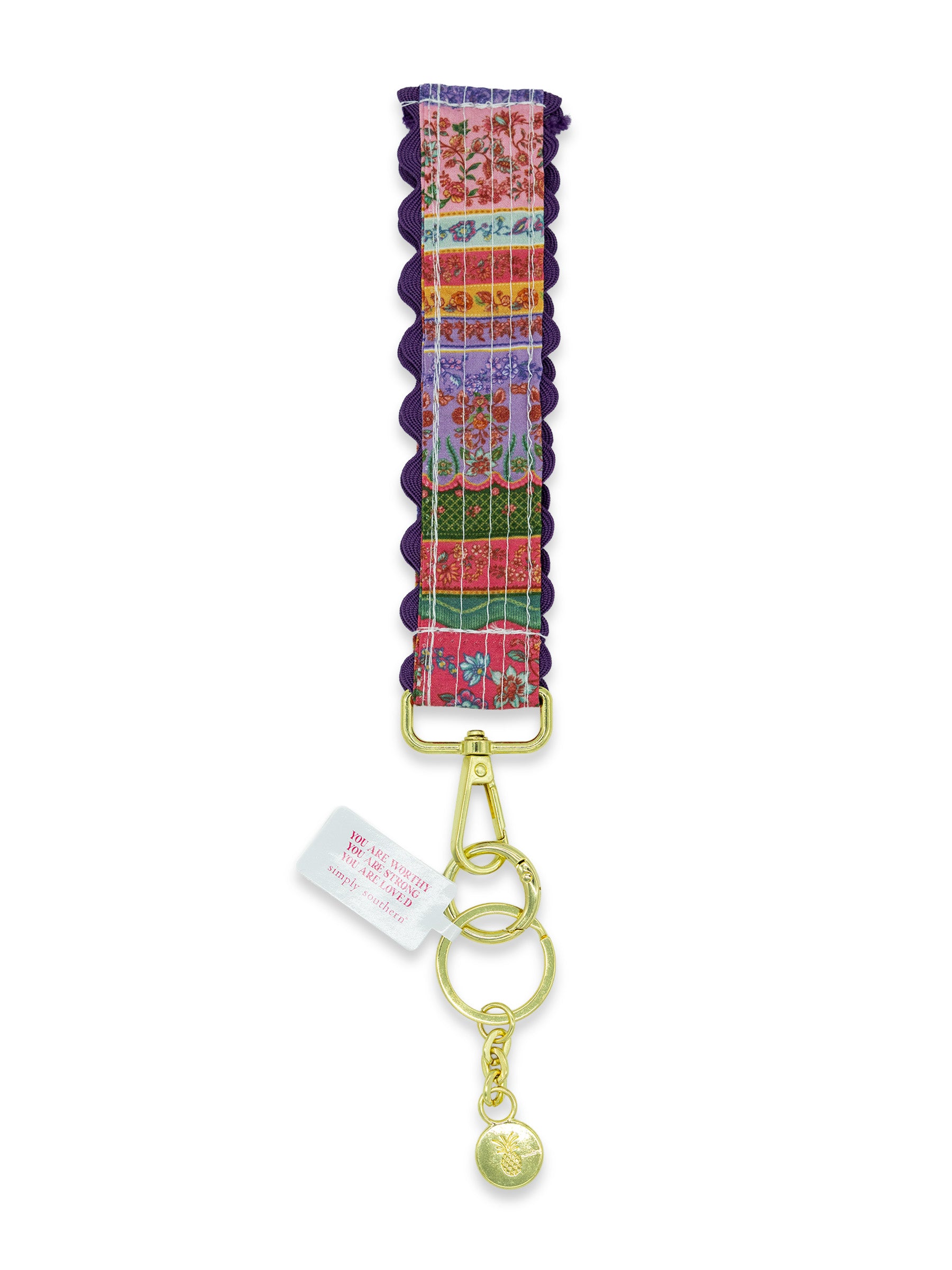Simply Southern Lace Key Fob - Traditional Floral by Simply Southern