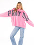 Simply Southern Everyday Mock Neck Sweatshirt - Pray Big