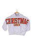 Simply Southern Christmas Crew mock neck sweatshirt in ash gray