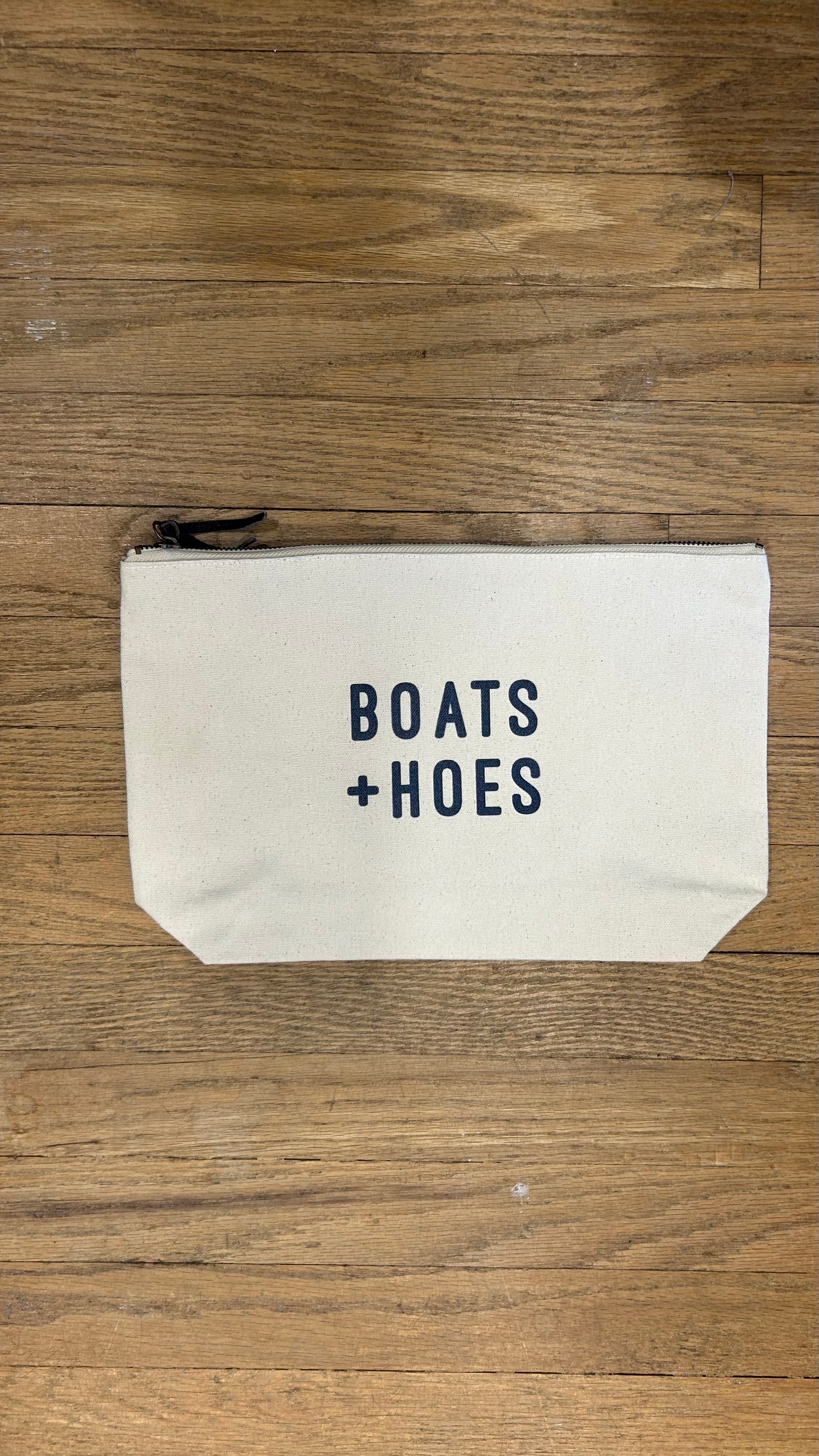 ZIPPER BAG: BOATS + HOES