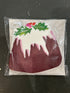 PLUM PUDDING--DIE-CUT - NAPKIN AIRLAID LUNCHEON