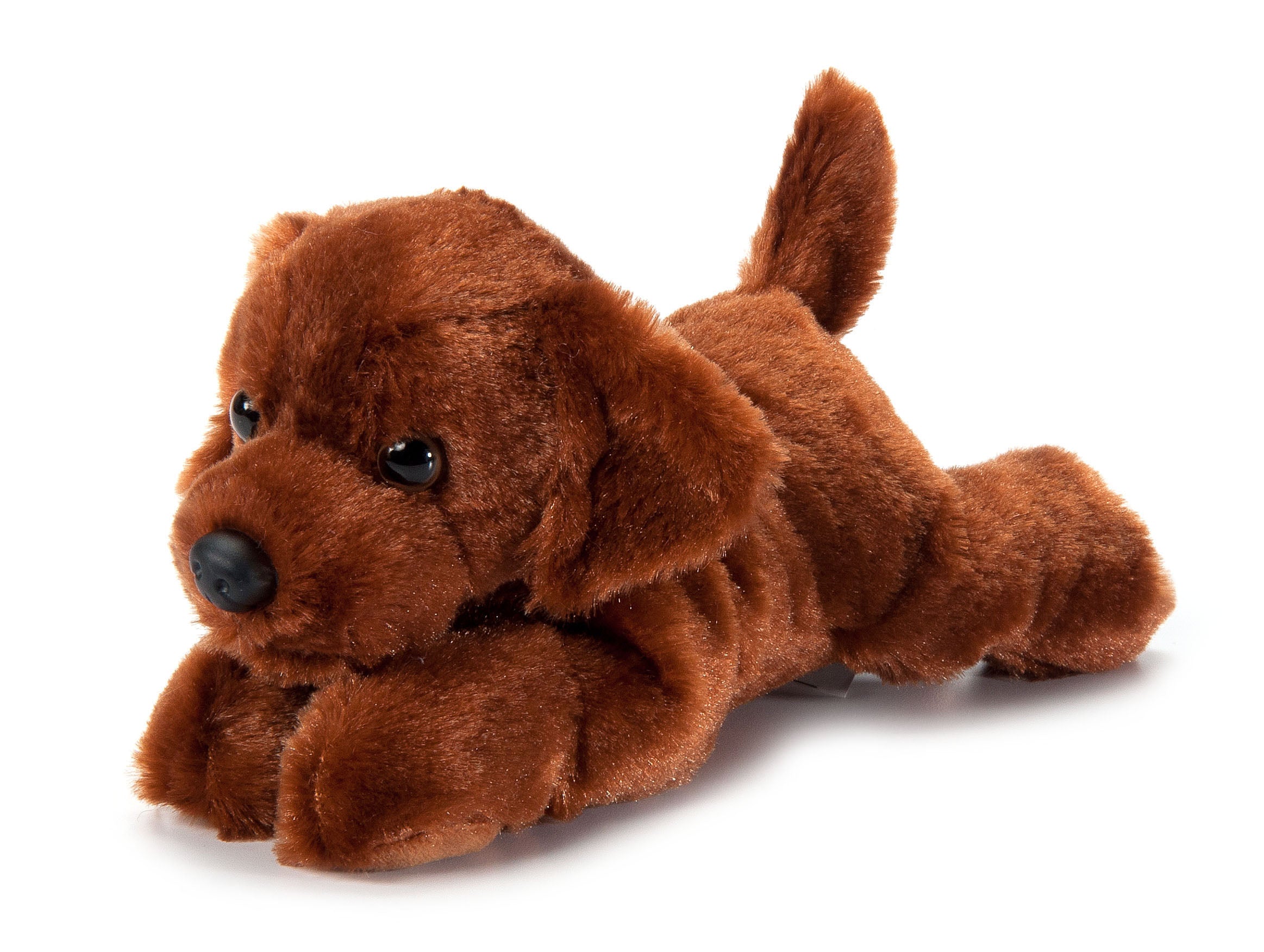 Scoopz Chocolate Lab 8" Plush by Zoologee
