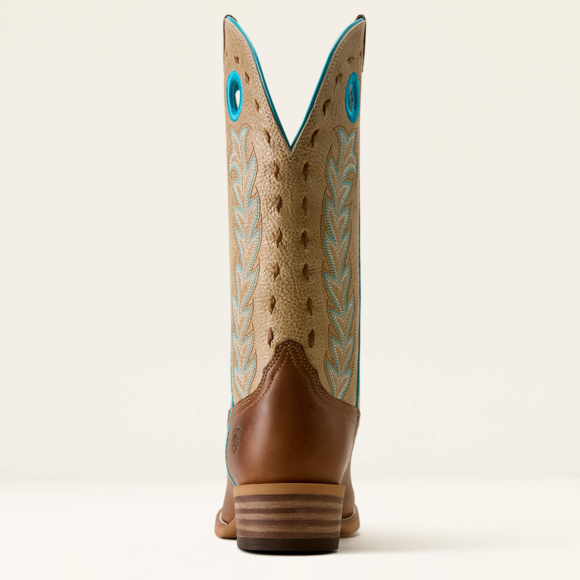Ariat Lucera Narrow Cutter Toe Western Boot - Wheat Brown - view 4