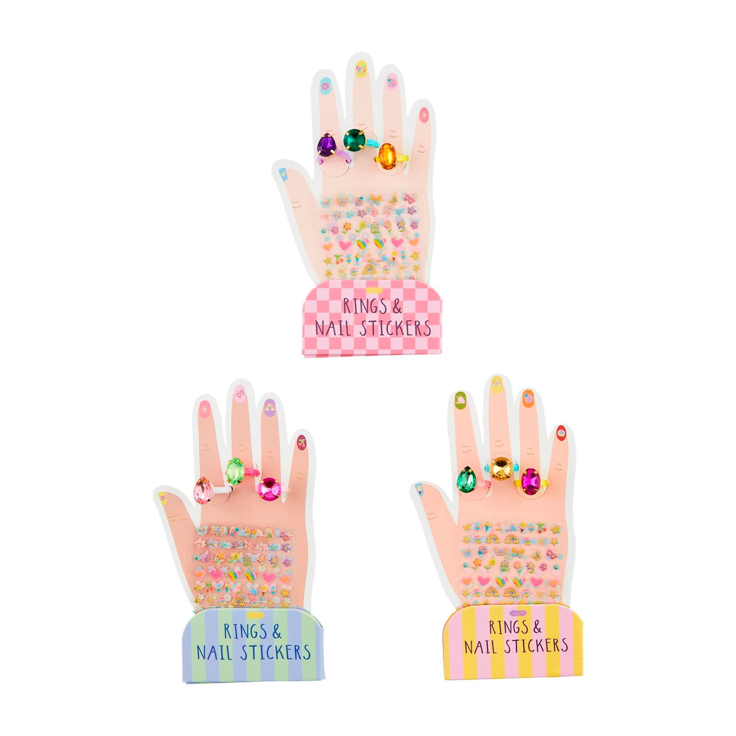 Ring & Nail Sticker Sets By Mud Pie
