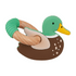Mallard Ring Silicone Teether BY MUD PIE