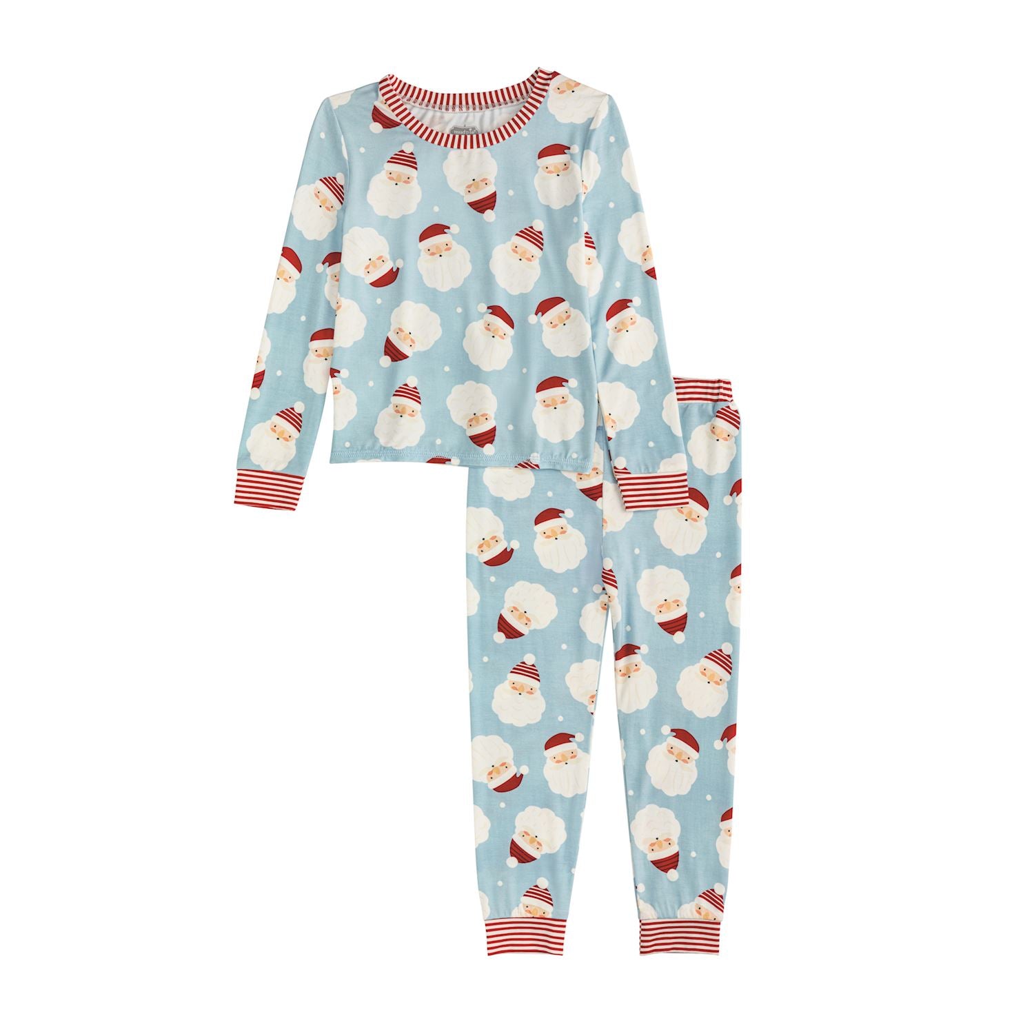 Boy Santa Glow Pajamas By Mud Pie