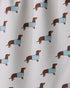 Coastal Dachshund Tea Towel