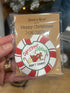 CHRISTMAS CALORIES CAR COASTERS