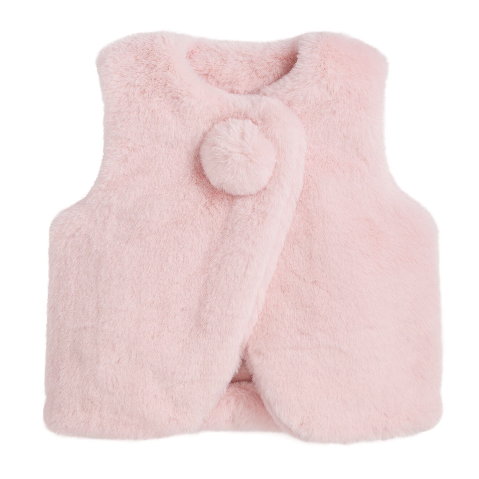 Fur Vest by Mud Pie