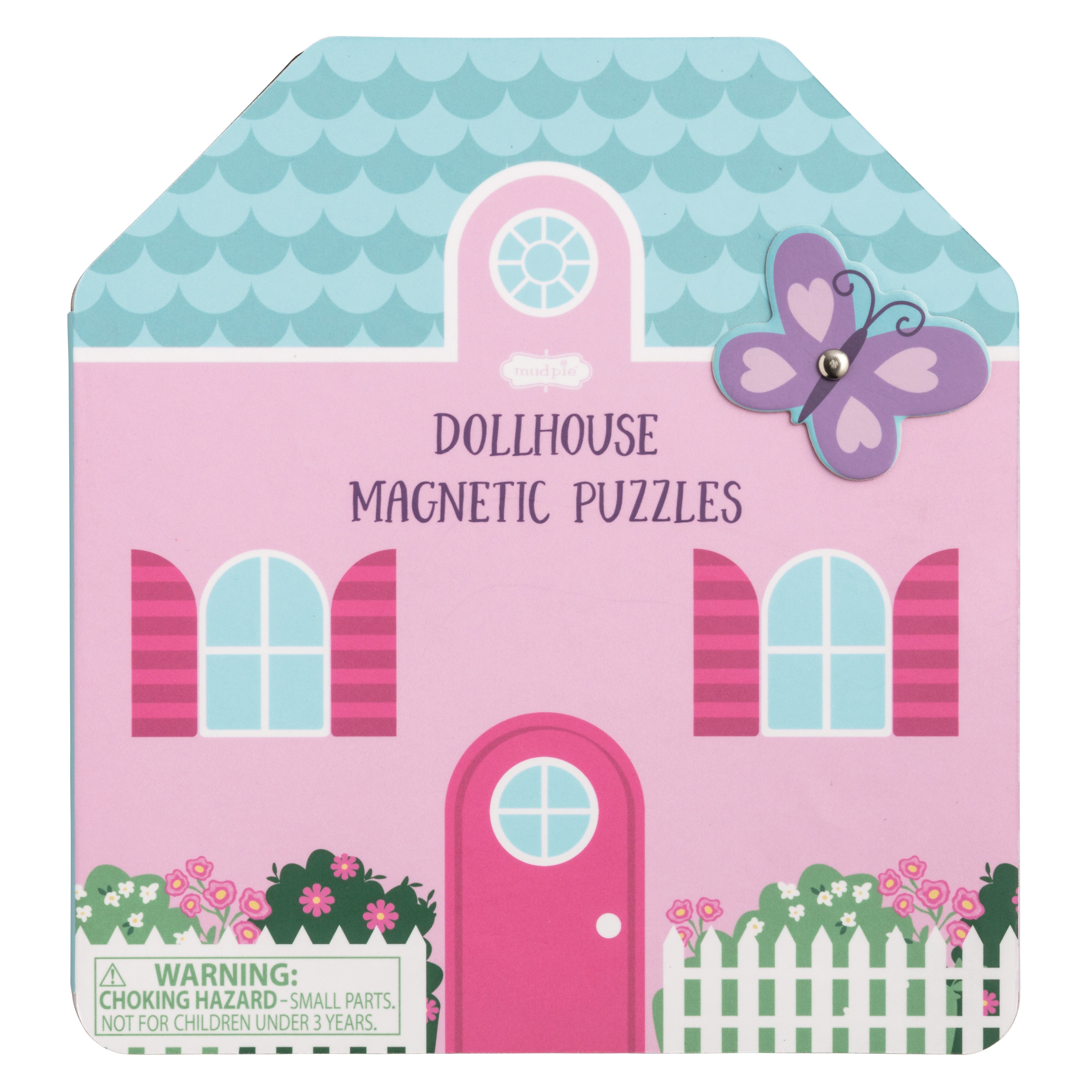Dollhouse Magnetic Puzzle Book  By Mud Pie