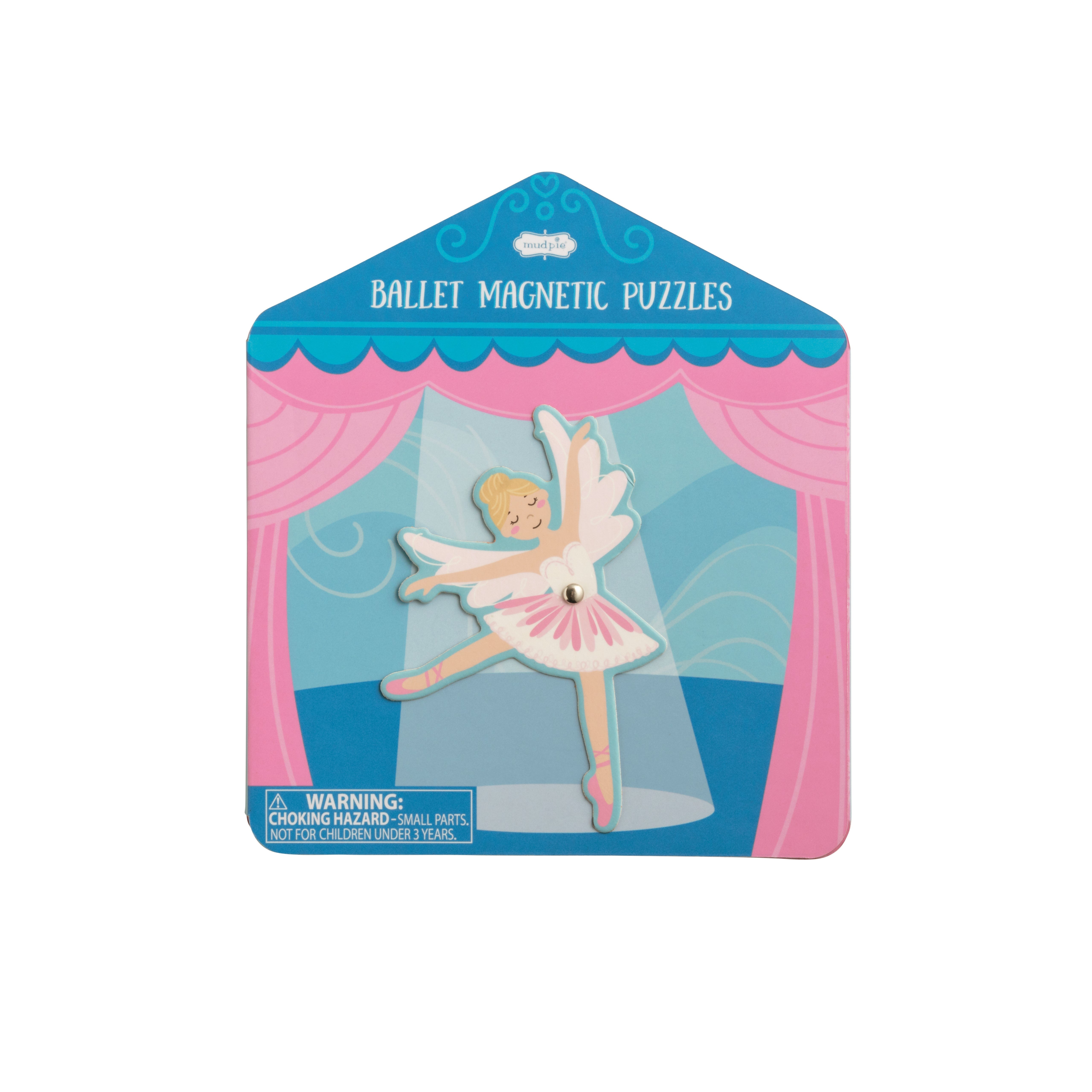 Recital Ballet Magnetic Puzzle Book  By Mud Pie