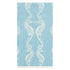 SEAHORSES ROBIN'S EGG - GUEST TOWEL