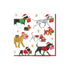 Christmas Delivery White Cocktail Napkins