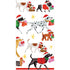 Christmas Delivery White Guest Towels