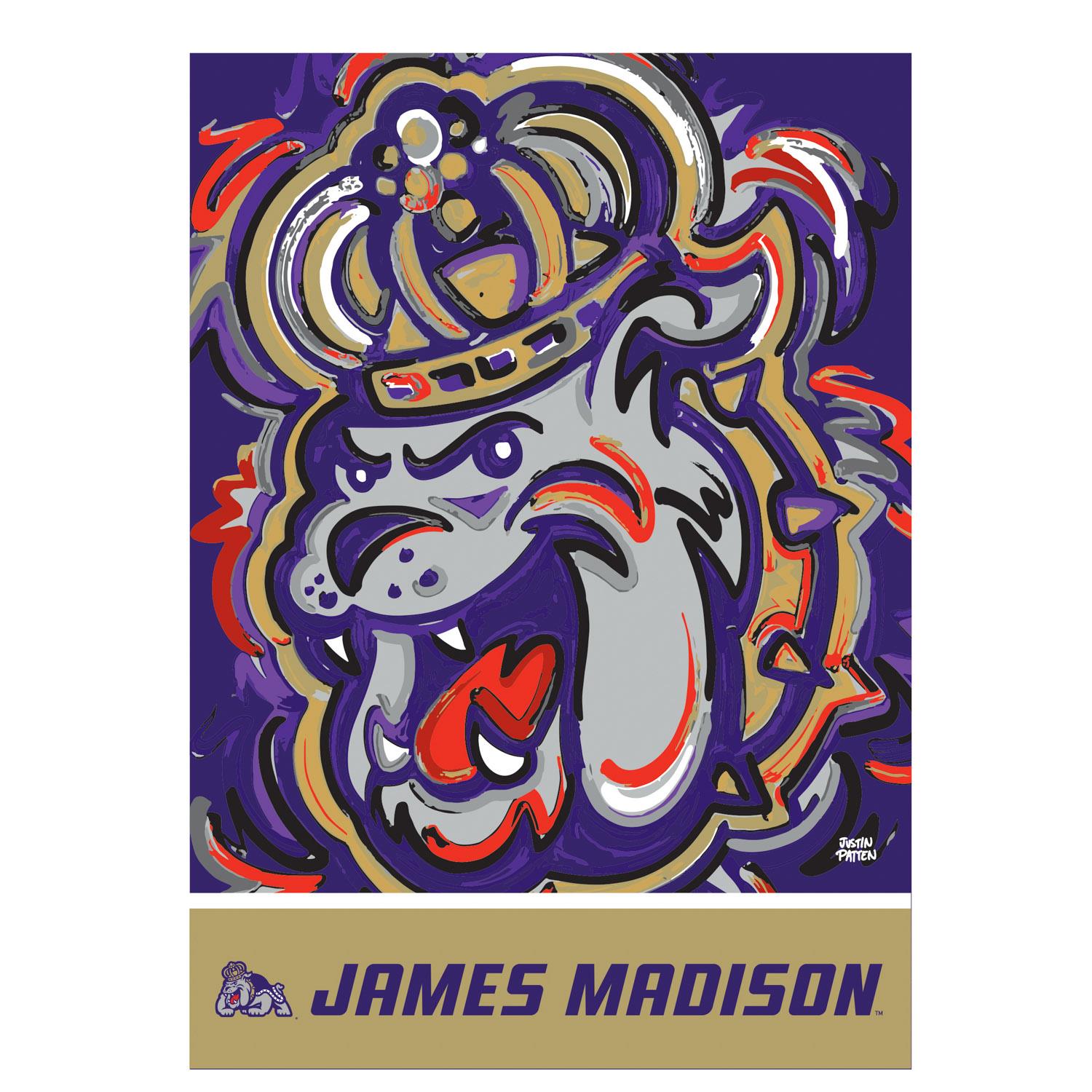 James Madison University GDN Flag Justin Patten