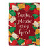 Letters To Santa Suede Garden Flag