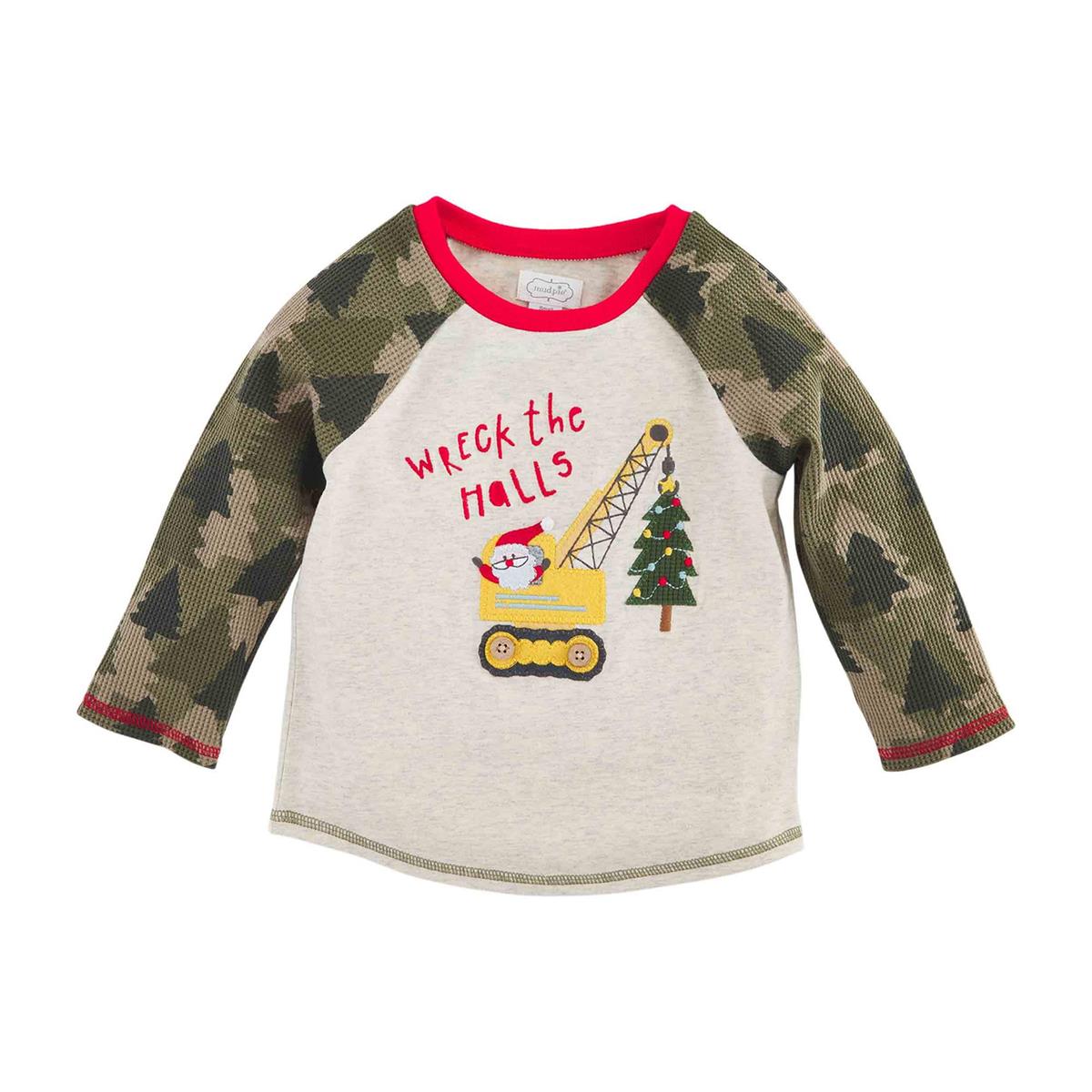 CONSTRUCTION CHRISTMAS TEES - 2 STYLES BY MUD PIE - A. Dodson's