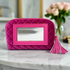 Glam Makeup Case - Fuchsia Velvet