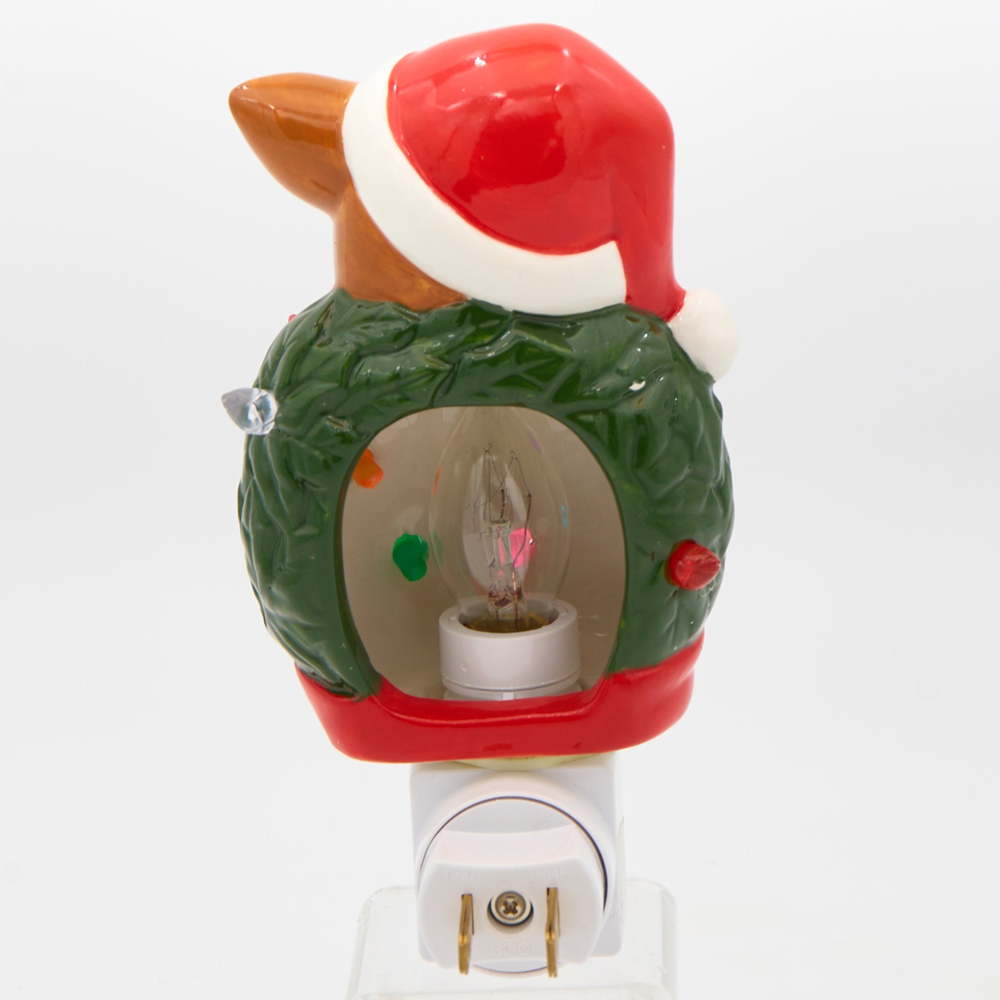 Roman Rudolph in a Wreath Night-Light - view 3 of 3