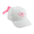Bow Embroidered Toddler Hat BY MUD PIE