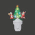 Roman Lights Mr. and Mrs. Claus on a Seesaw Night-Light