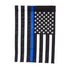 Thin Blue Line Garden Applique Flag