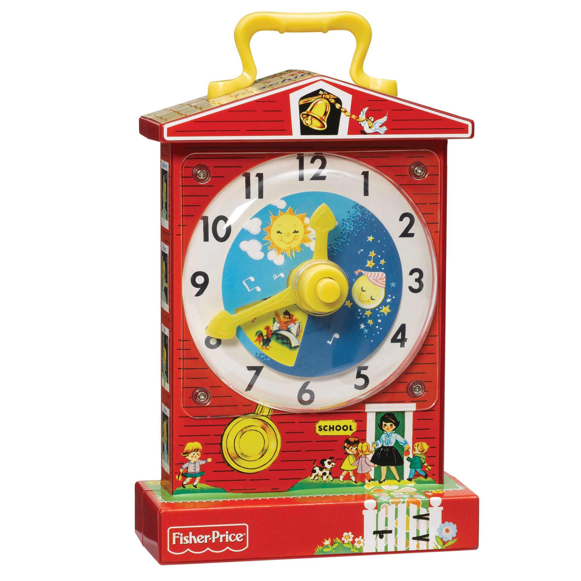 FISHER PRICE TEACHING CLOCK - A. Dodson's