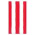 CAFE STRIPE RED-PAPER LINEN - GUEST TOWELS AIRLAID - 12 IN