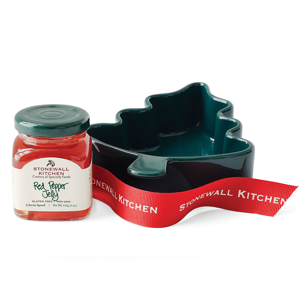 Holiday 2026 Red Pepper Jelly Tree Ramekin Gift