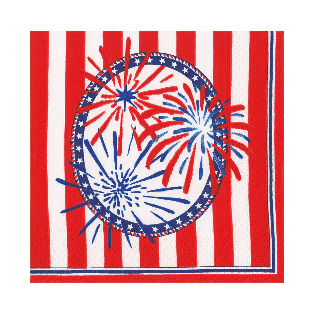 STARS, STRIPES AND SPARKS - NAPKIN LUNCHEON