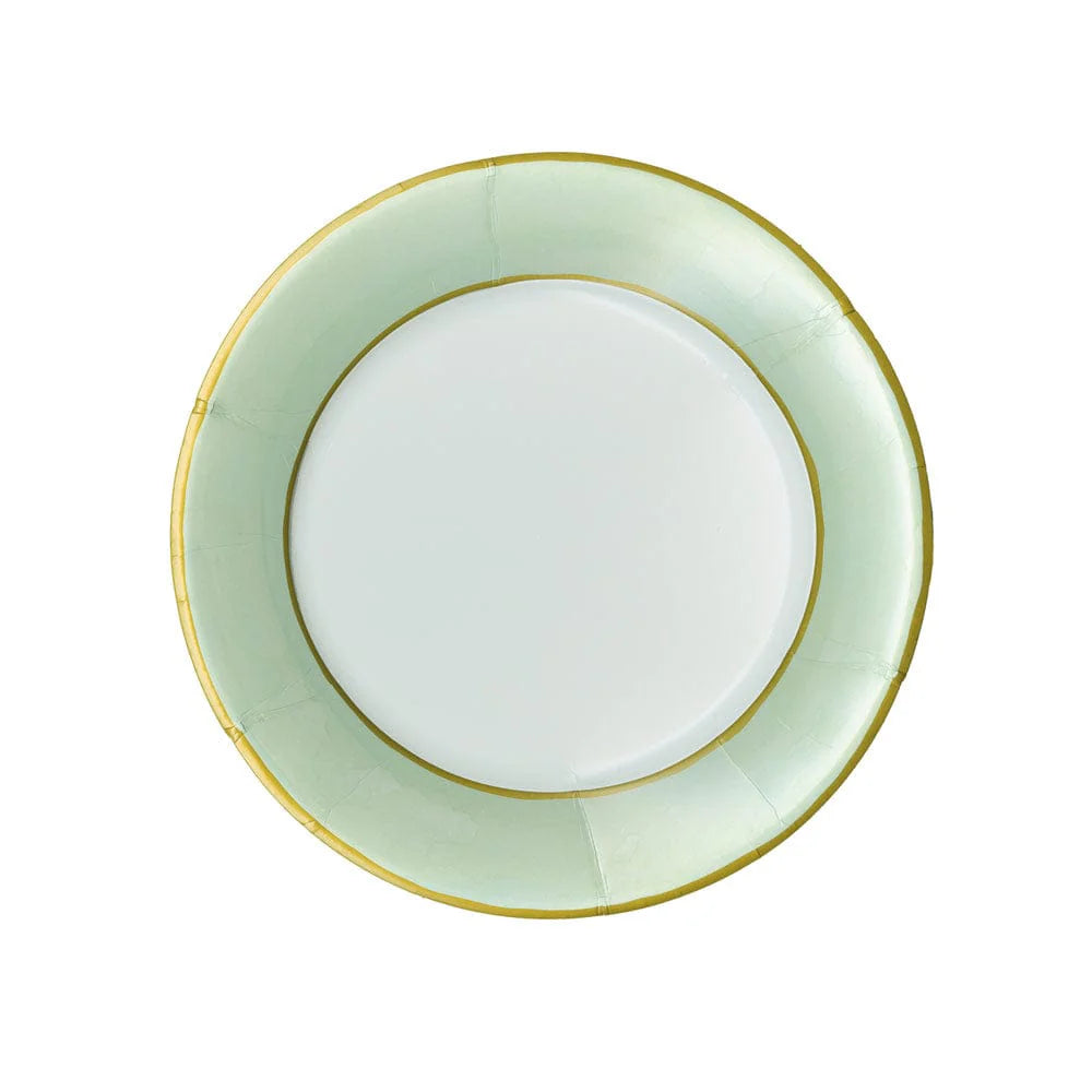 WATERCOLOR CELADON - SALAD/DESSERT PLATES